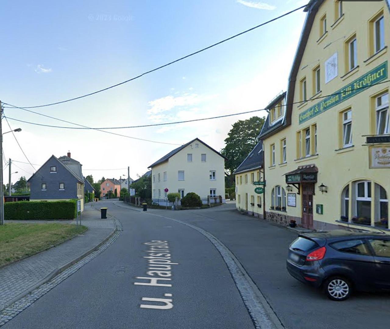 Pension Elli Kroessner Hartmannsdorf bei Chemnitz Exteriör bild
